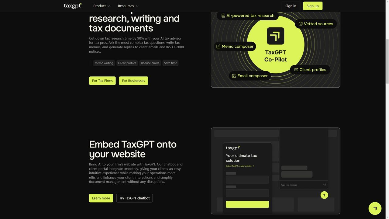 TaxGPT 截图