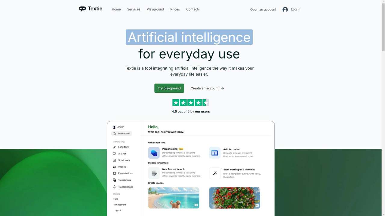 Textie 截图