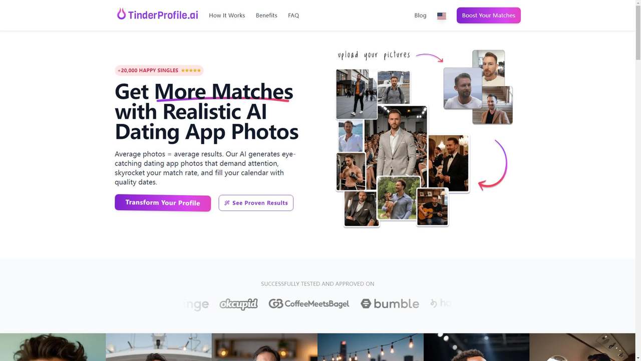 TinderProfile.ai 截图