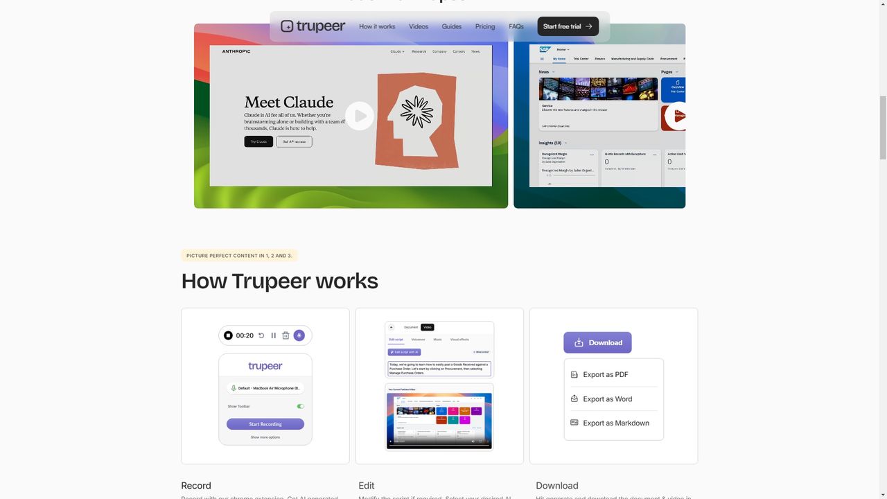 Trupeer 截图