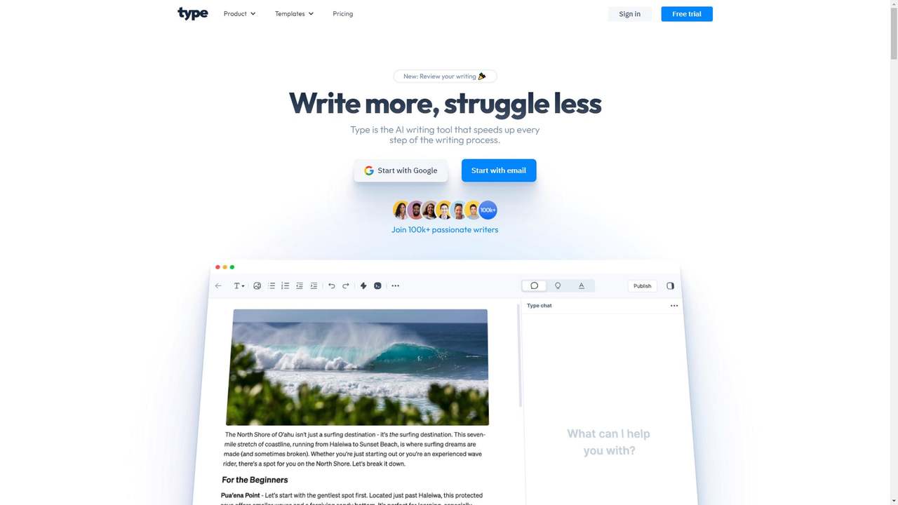 Type.ai 截图
