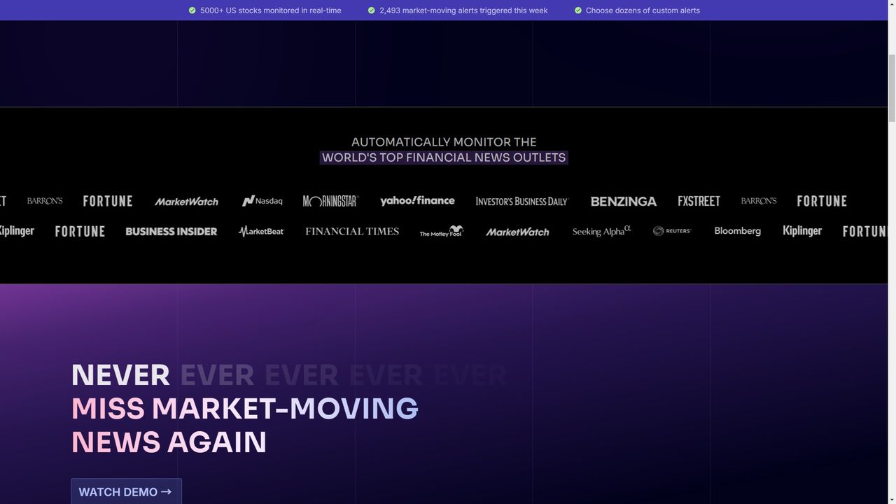 Uptrends AI 截图