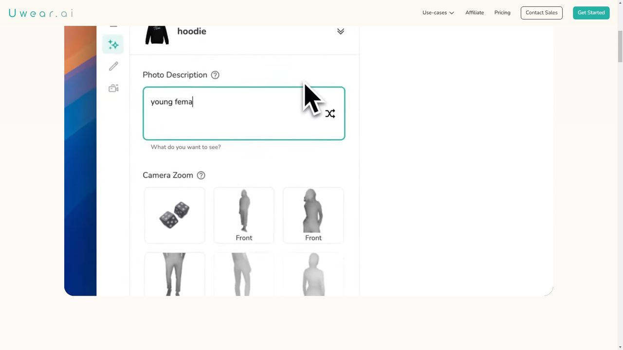 Uwear.ai 截图