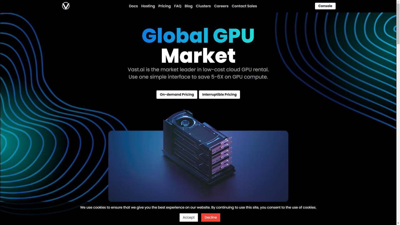Vast.ai 截图
