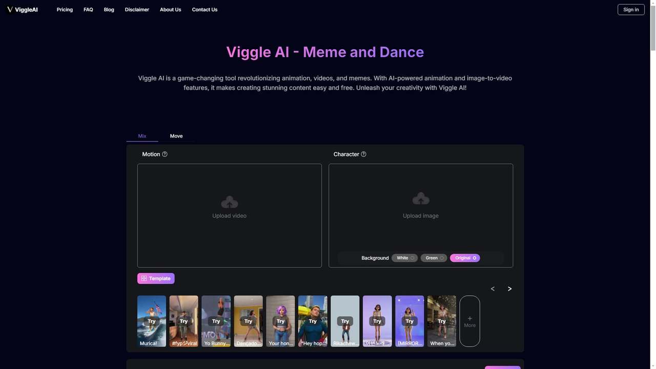 Viggle AI 截图