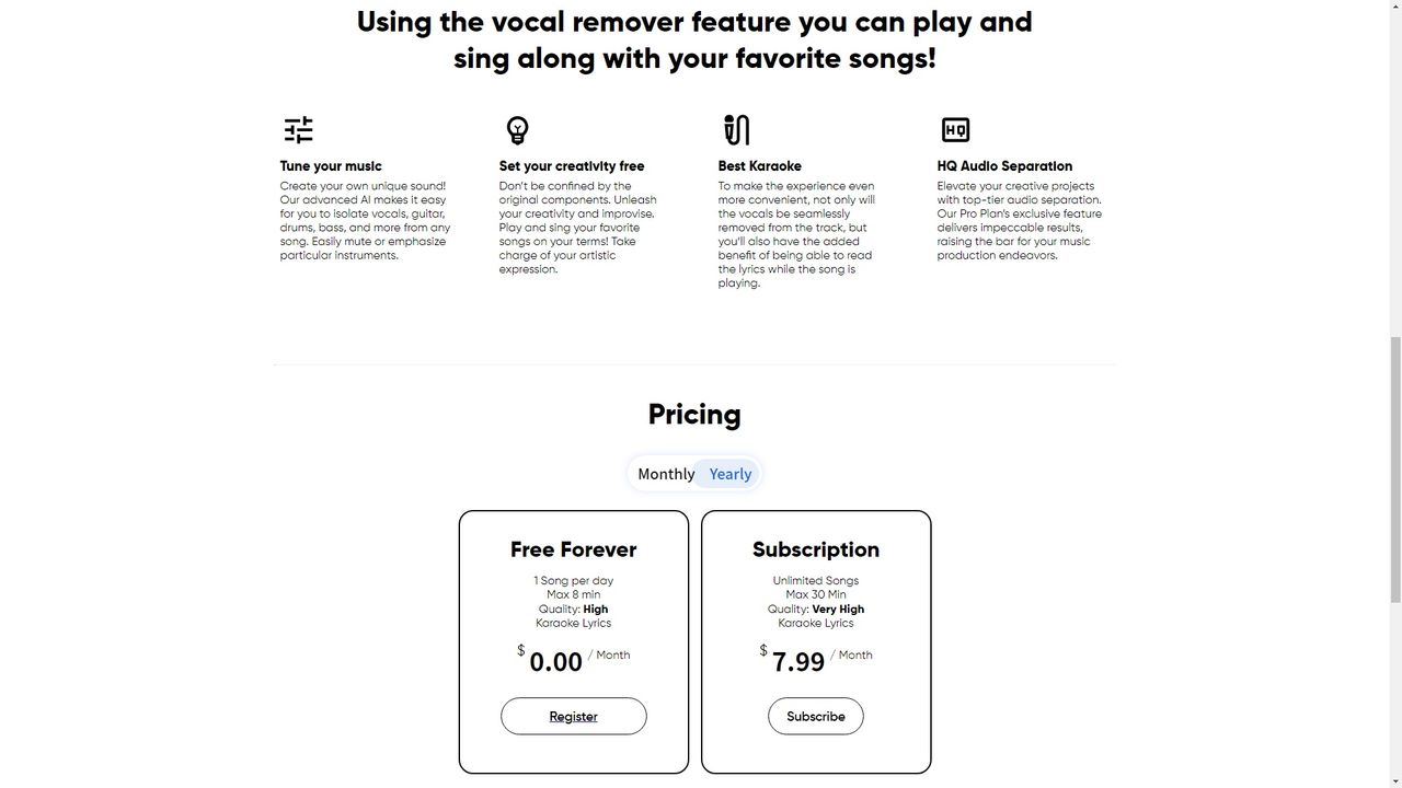 Vocal Remover 截图