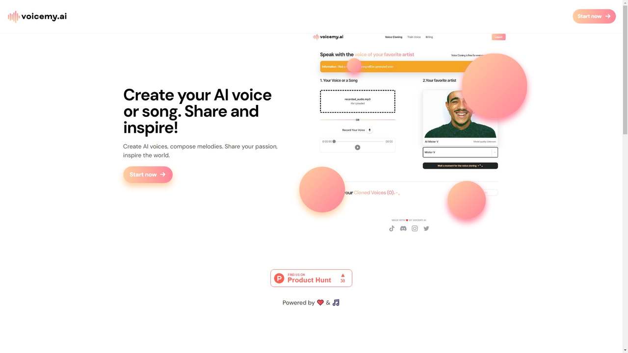 Voicemy.ai 截图