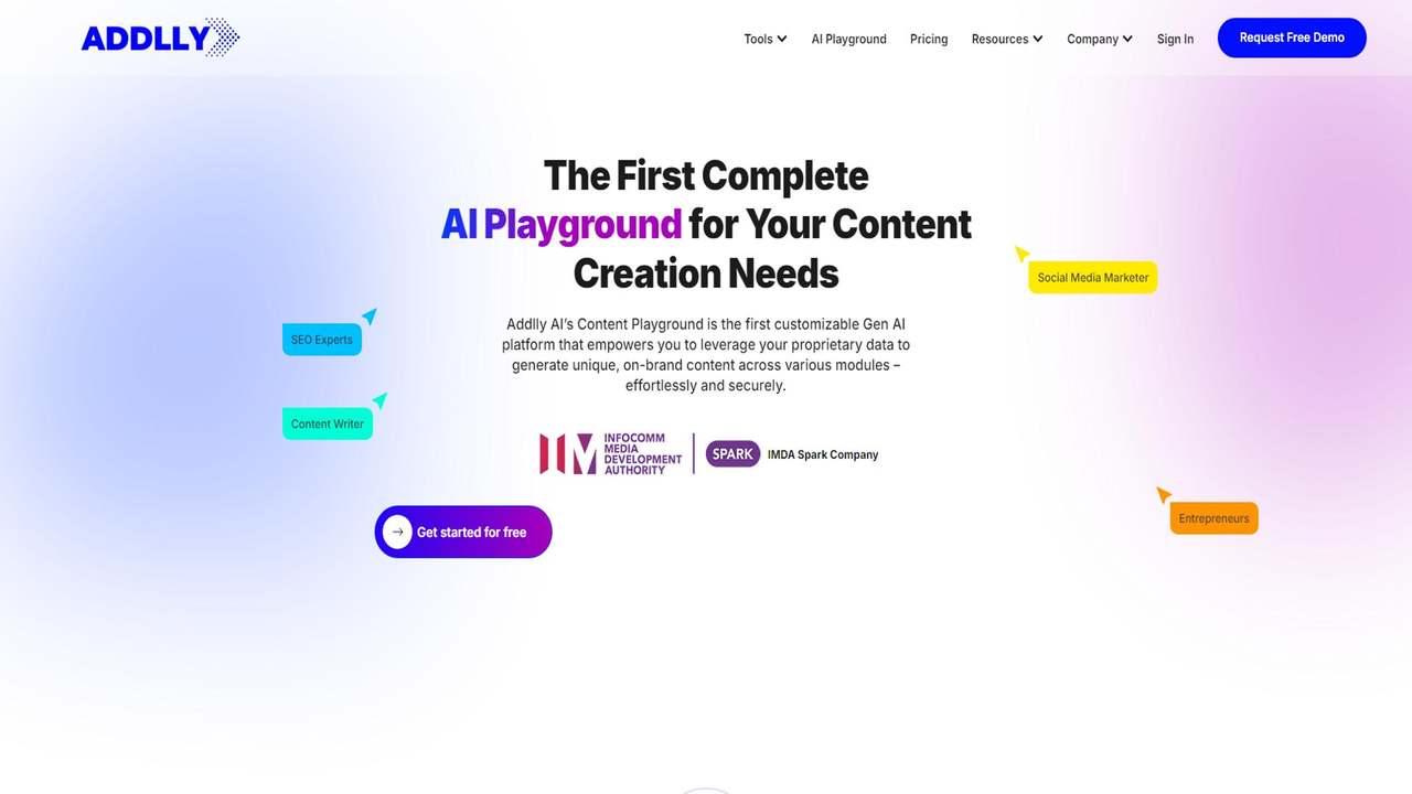 Addlly AI 截图