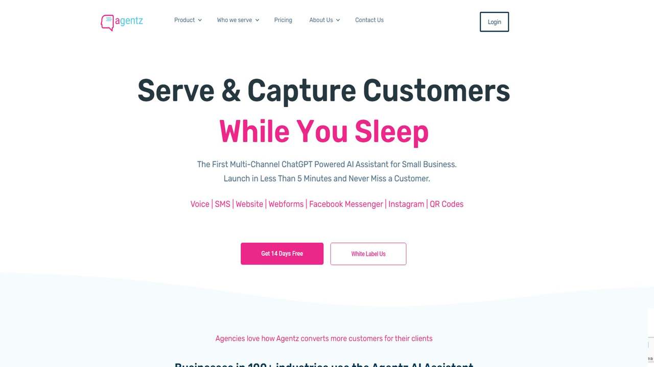 Agentz.ai 截图