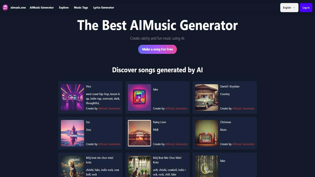 AIMusic Generator 截图