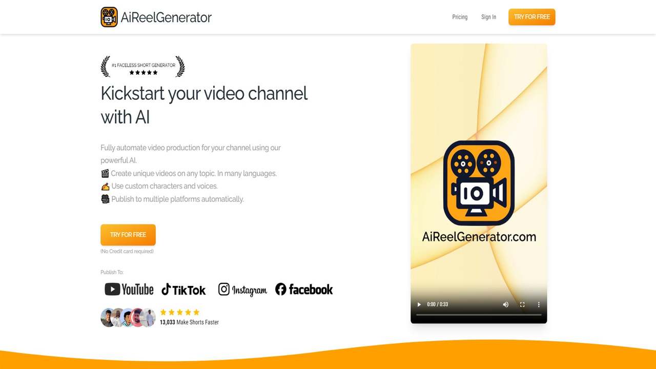AiReelGenerator 截图