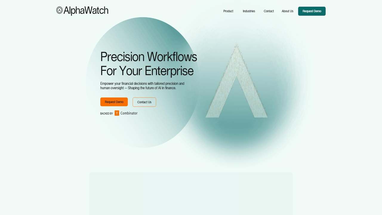 AlphaWatch 截图