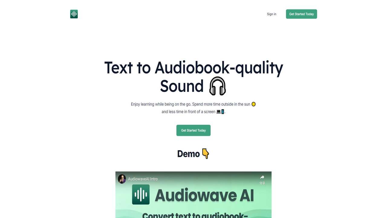 AudiowaveAI 截图