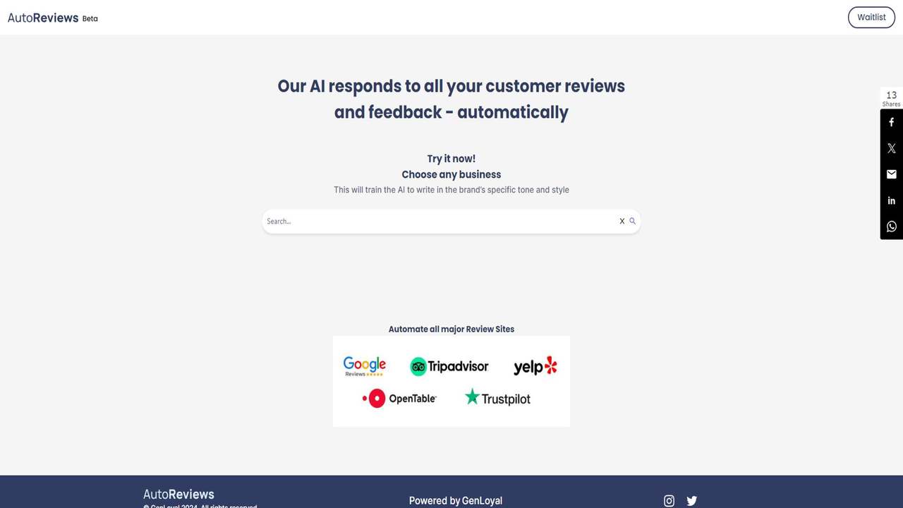AutoReviews.ai 截图