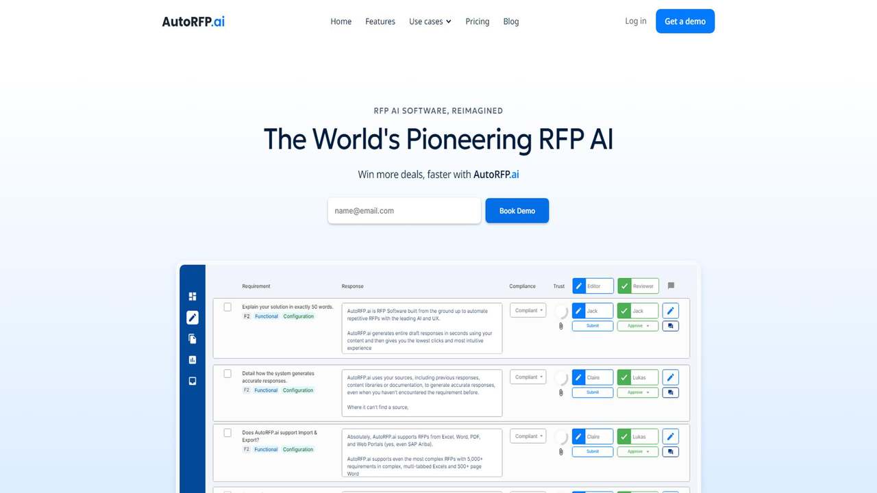 AutoRFP.ai 截图