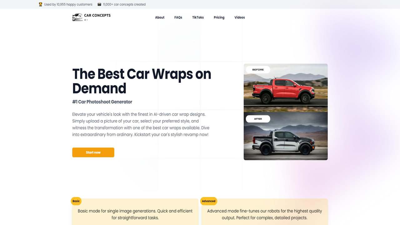 Car Concepts AI 截图