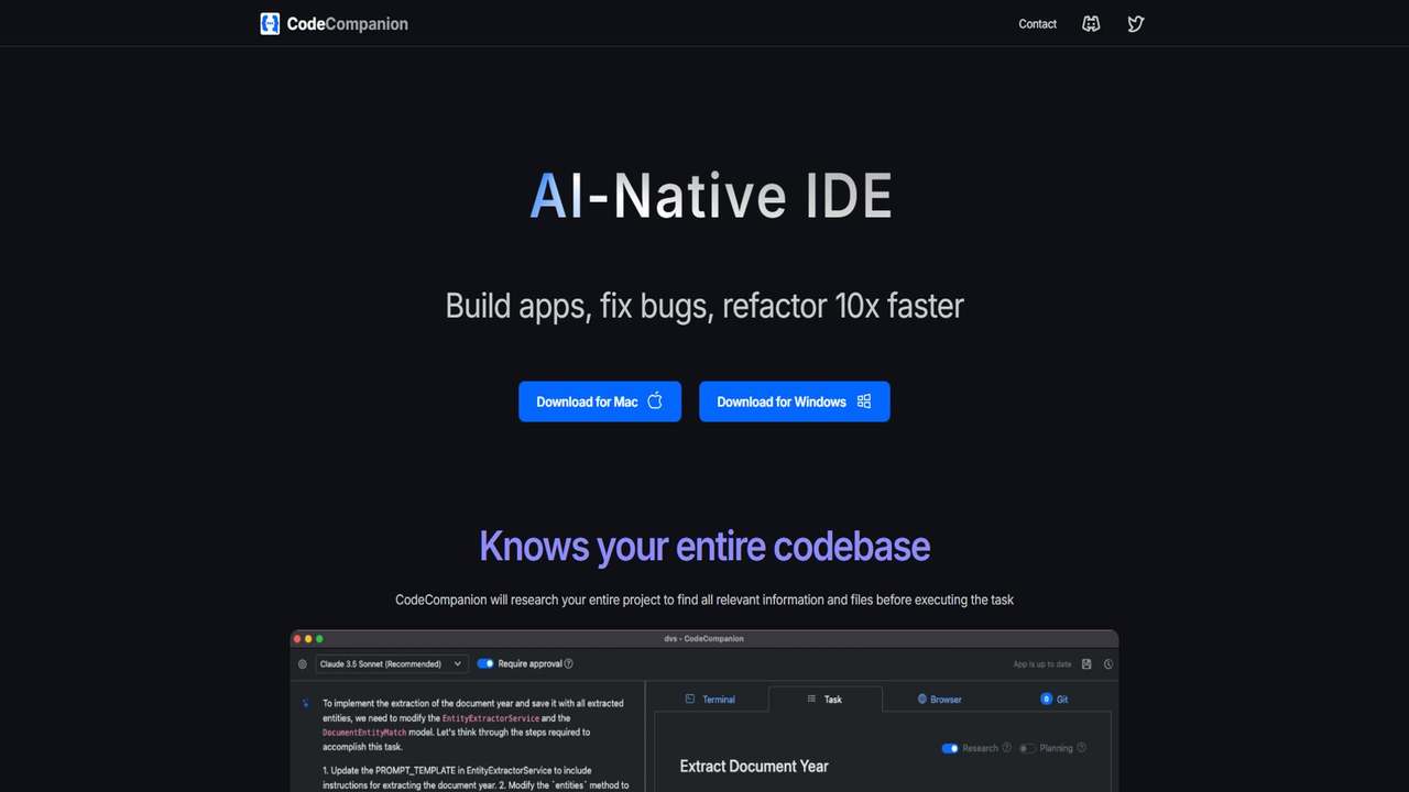 CodeCompanion 截图