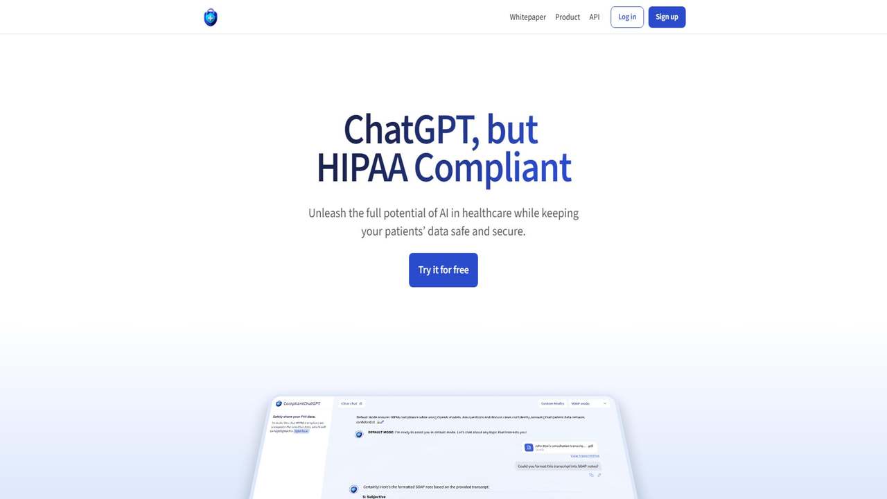 CompliantChatGPT 截图