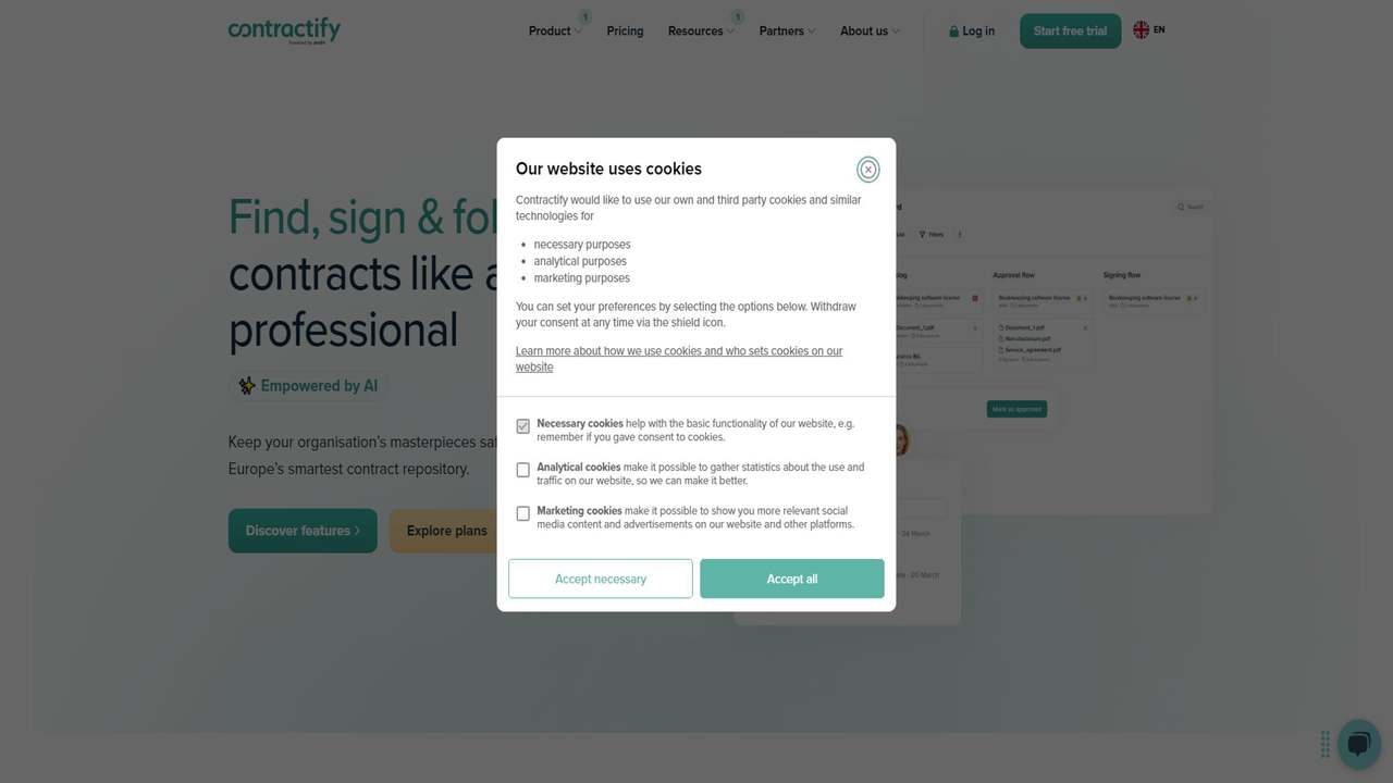 Contractify 截图