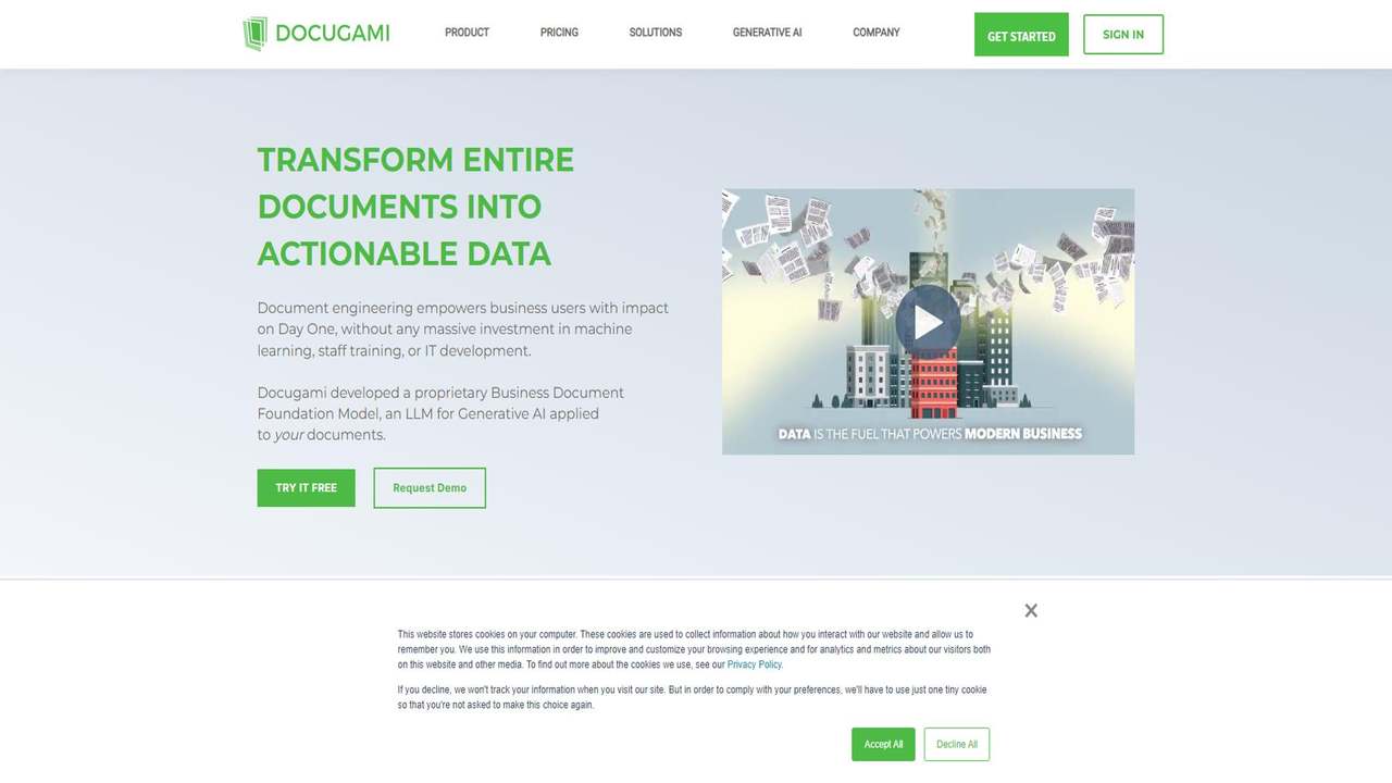 Docugami 截图