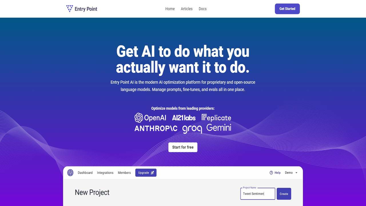 Entry Point AI 截图