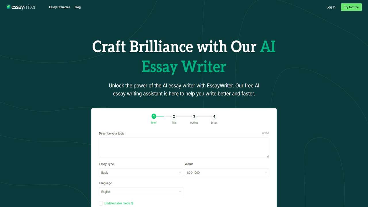 EssayWriter 截图