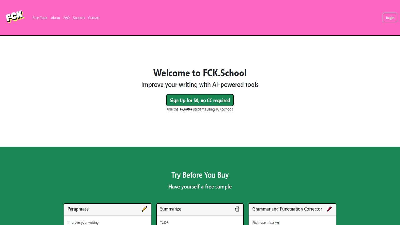 FCK.School 截图