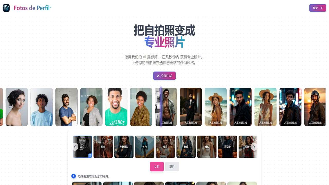 Fotos de Perfil 截图