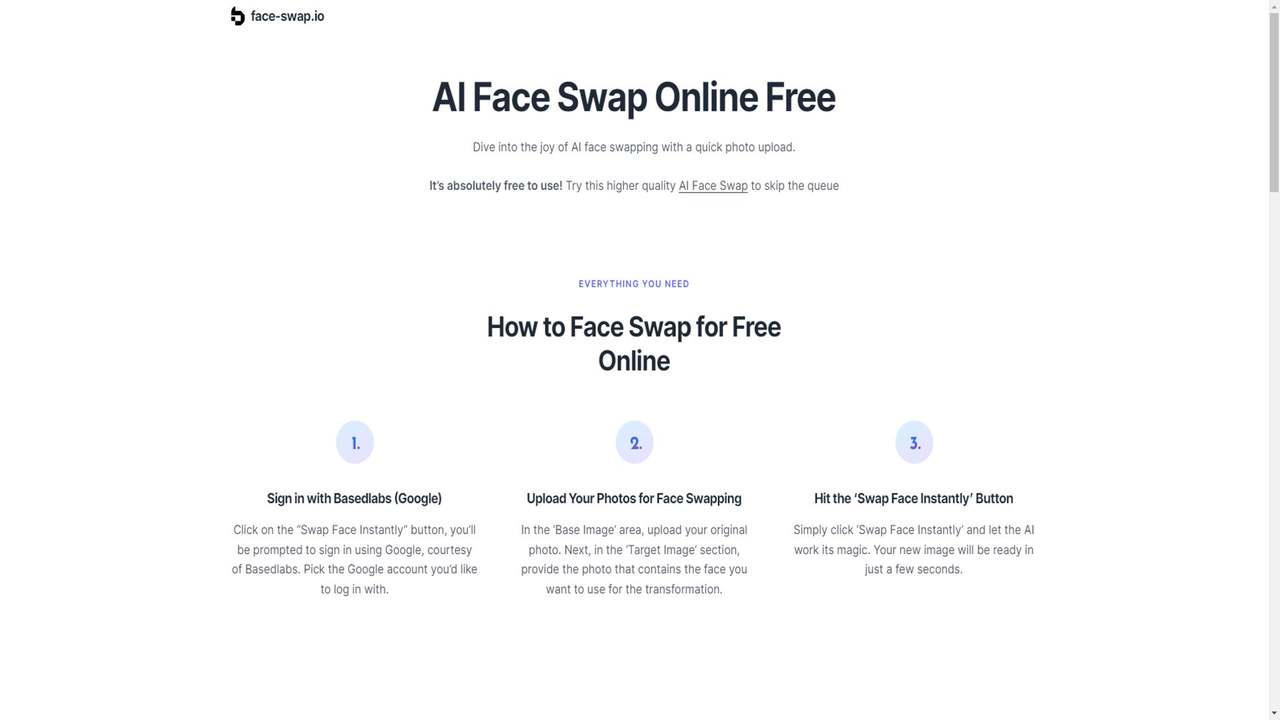 face-swap.io 截图