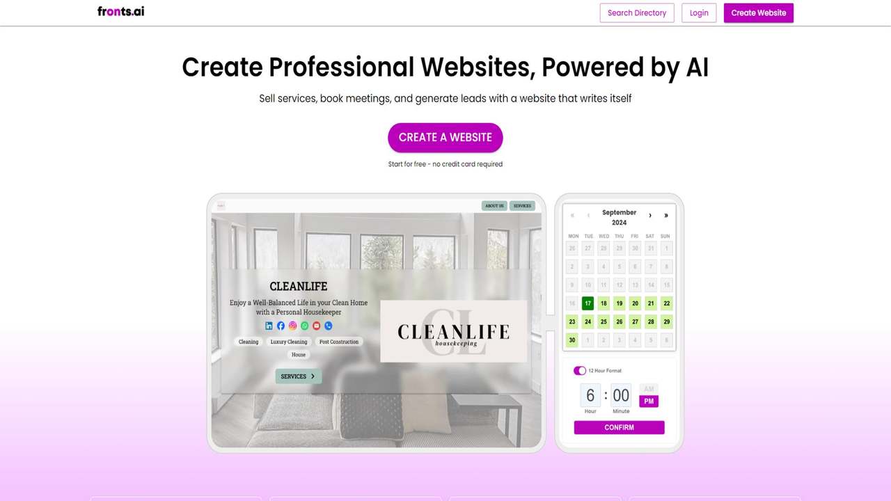 frnts.ai 截图