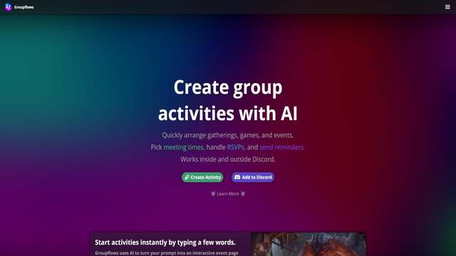 Groupflows