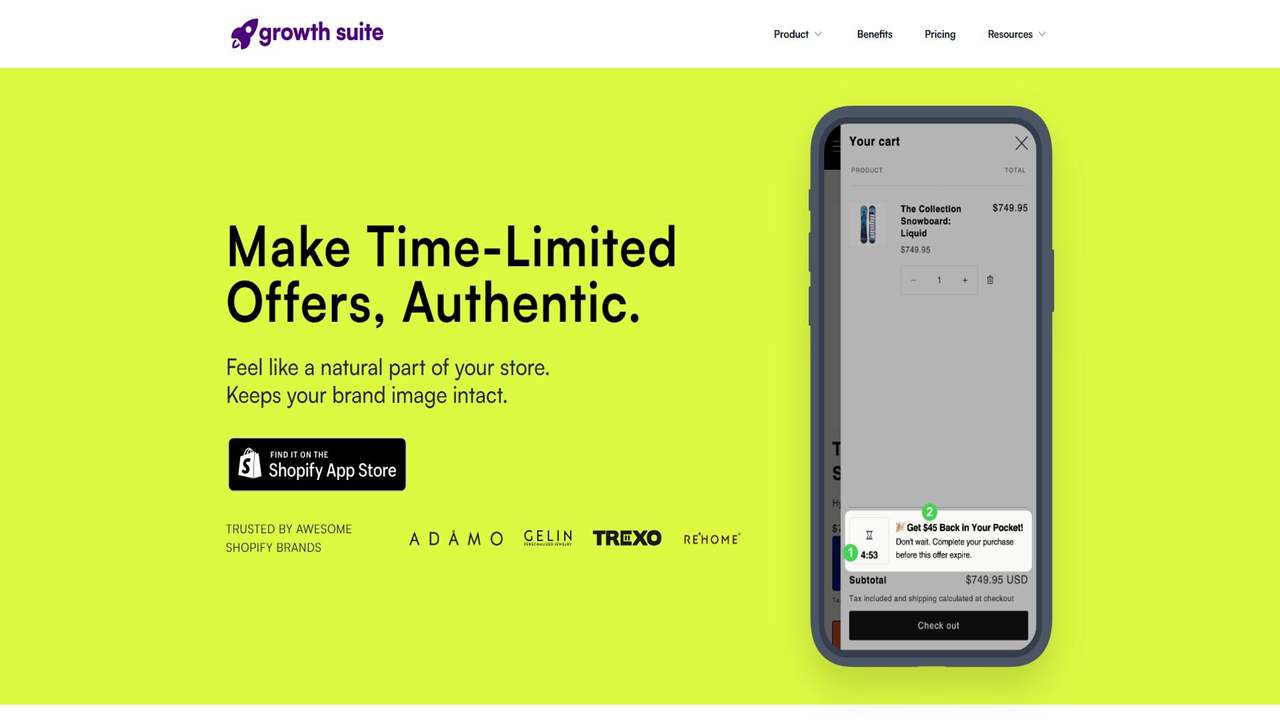 Growth Suite 截图
