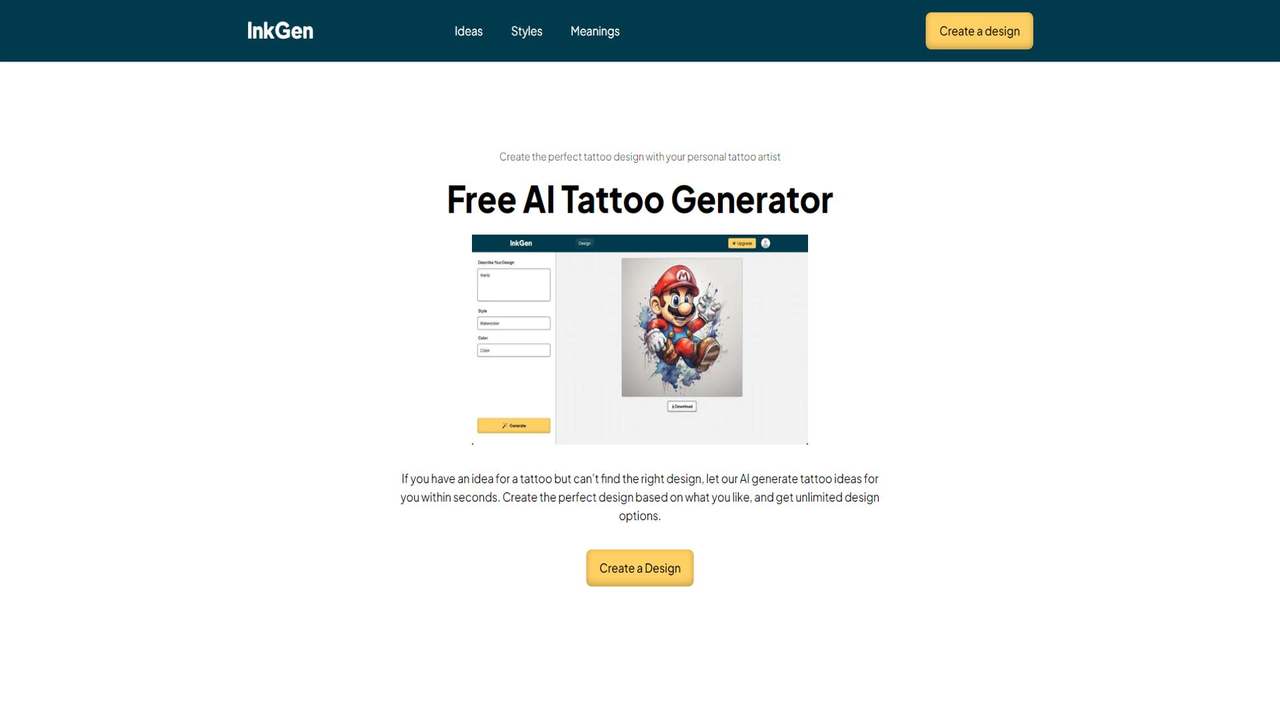 InkGen AI 截图