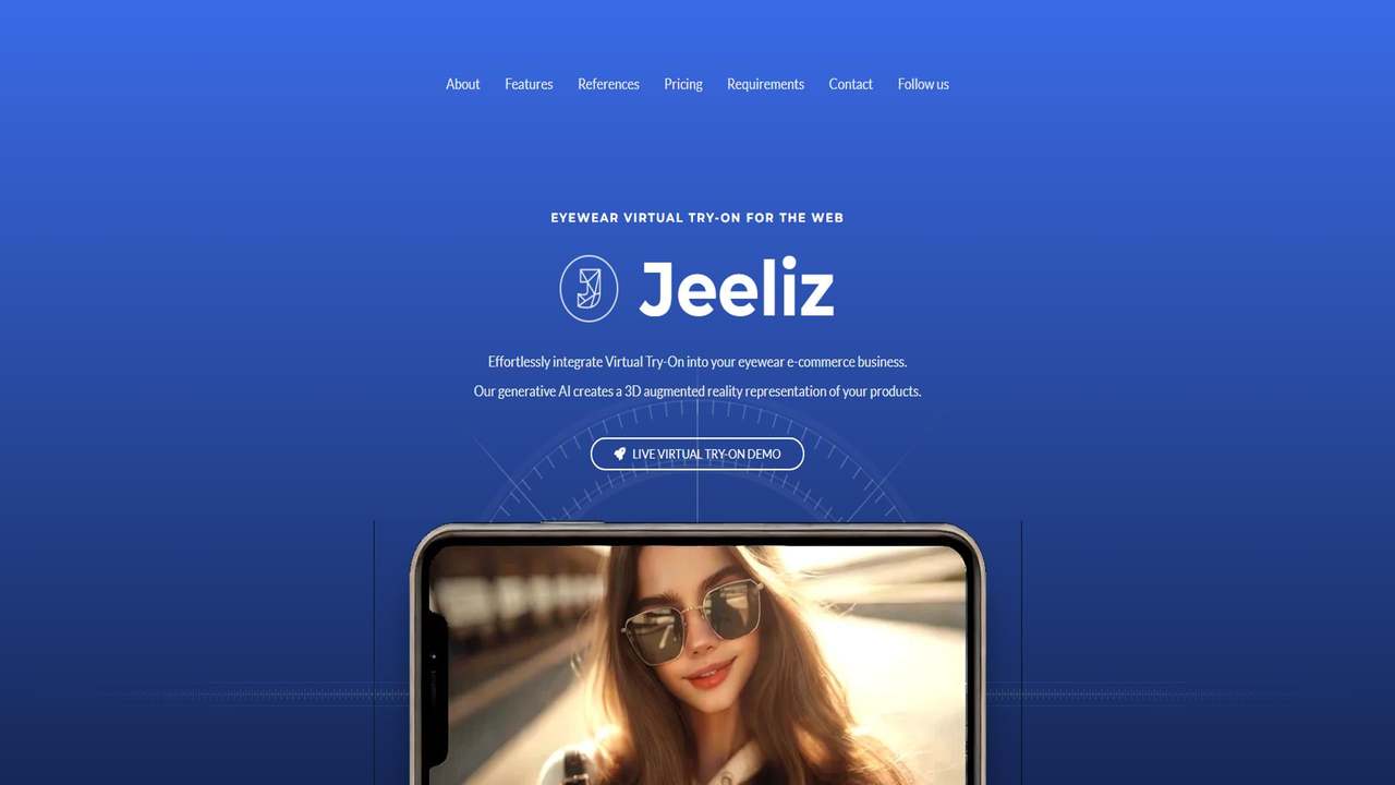 Jeeliz 截图