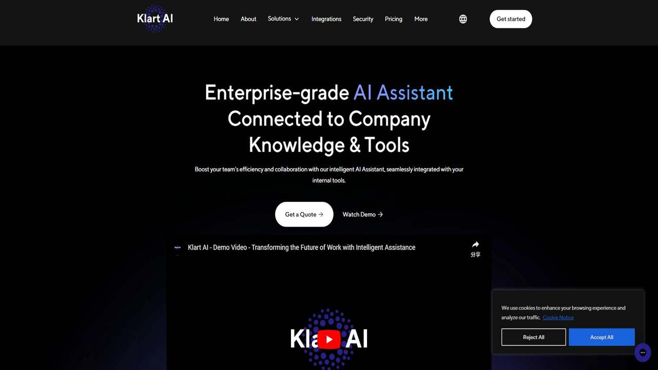Klart AI 截图