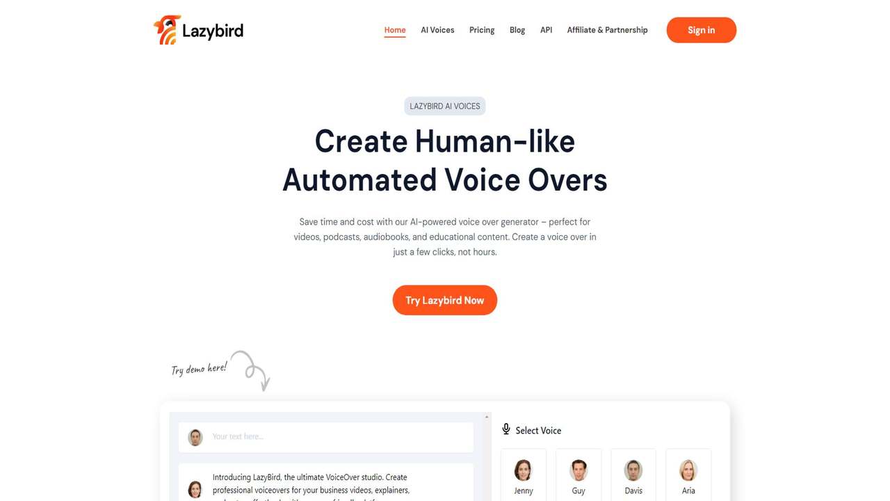 Lazybird 截图