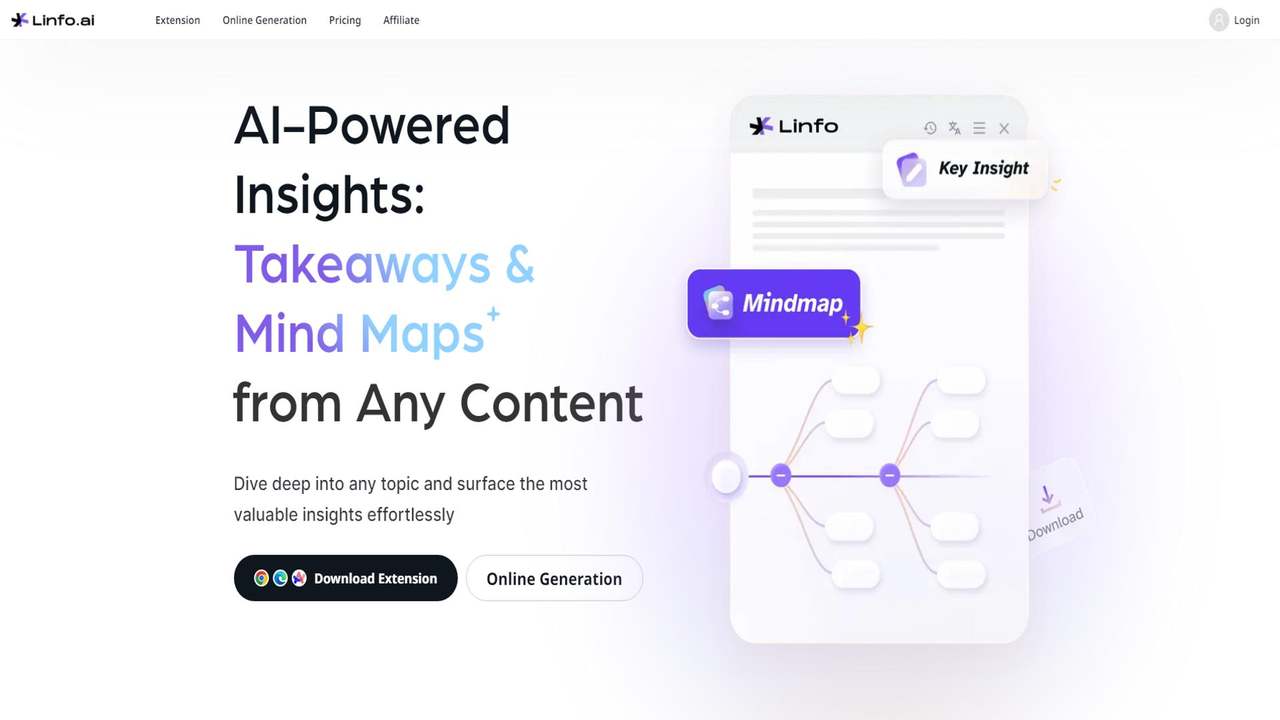 Linfo.ai 截图