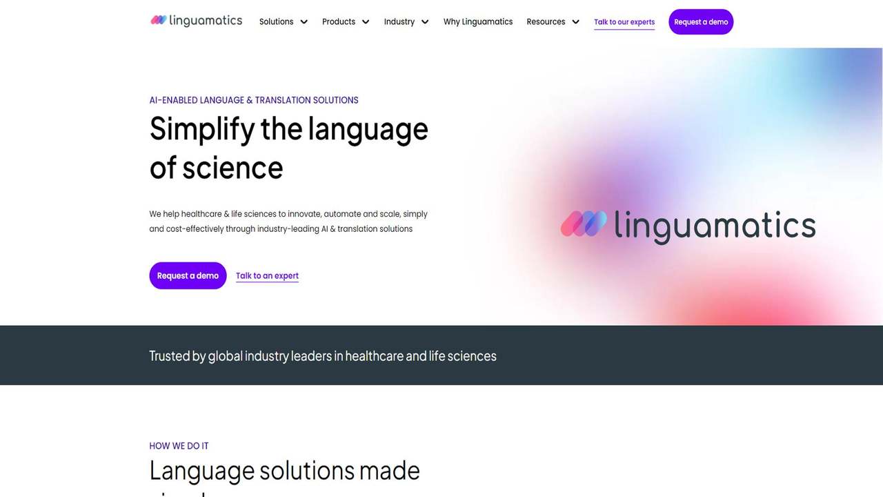Linguamatics 截图