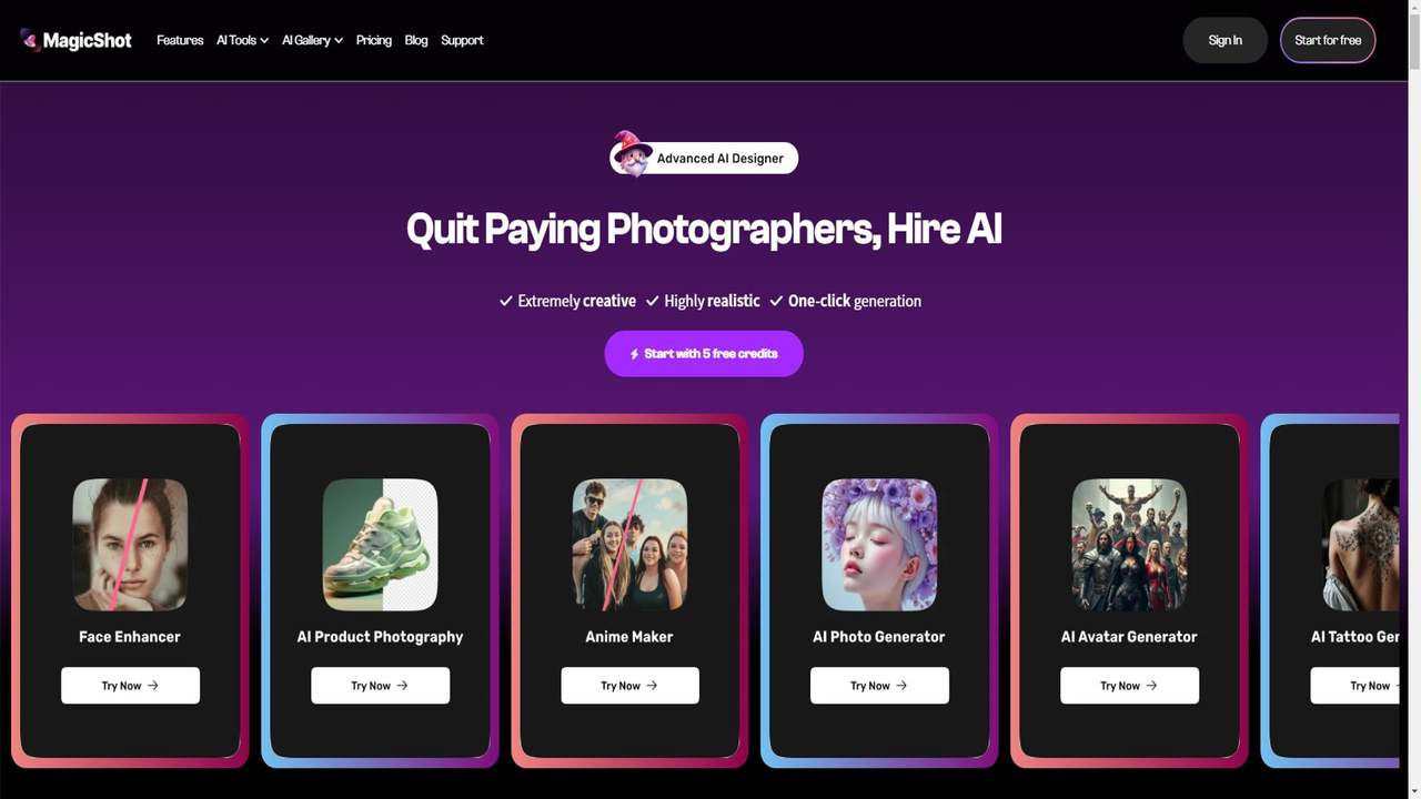 Magicshot AI 截图