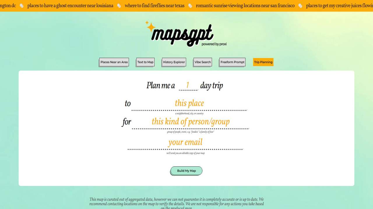 MapsGPT 截图