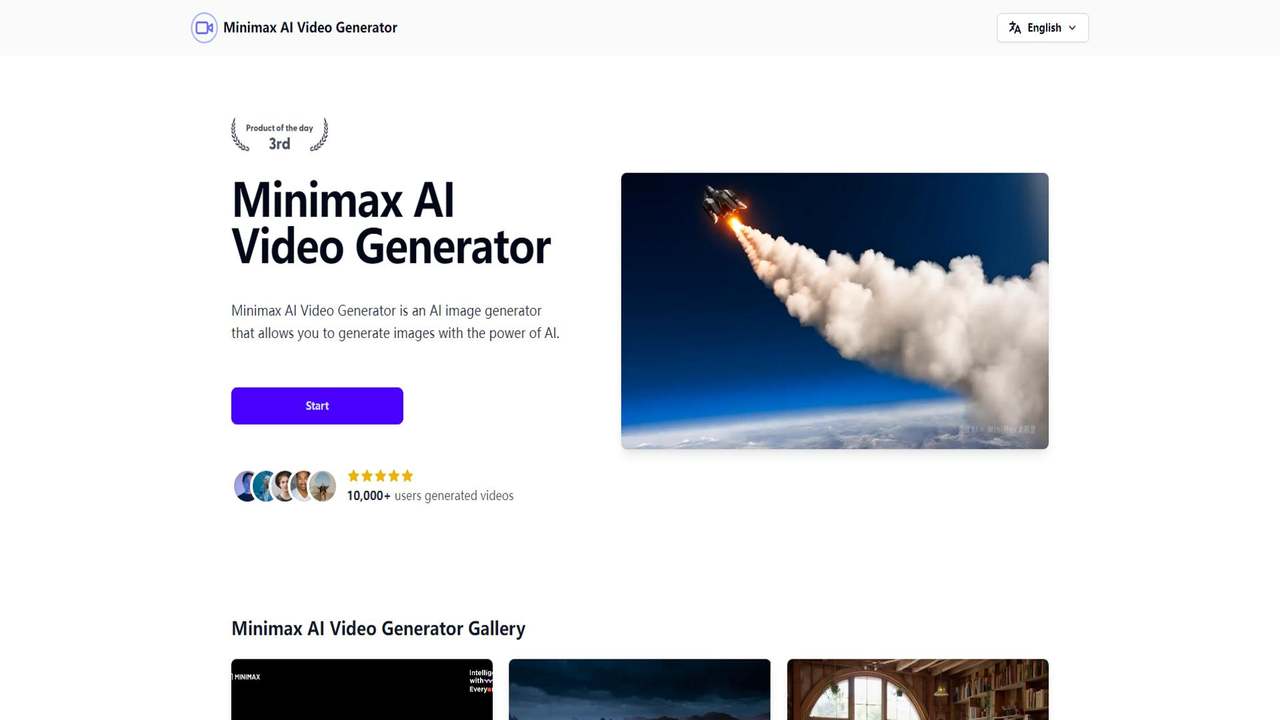 Minimax AI 视频生成器 截图