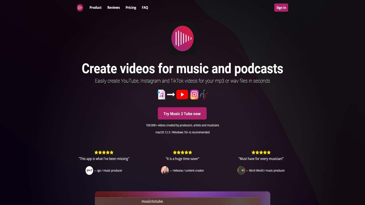 Music 2 Tube 截图