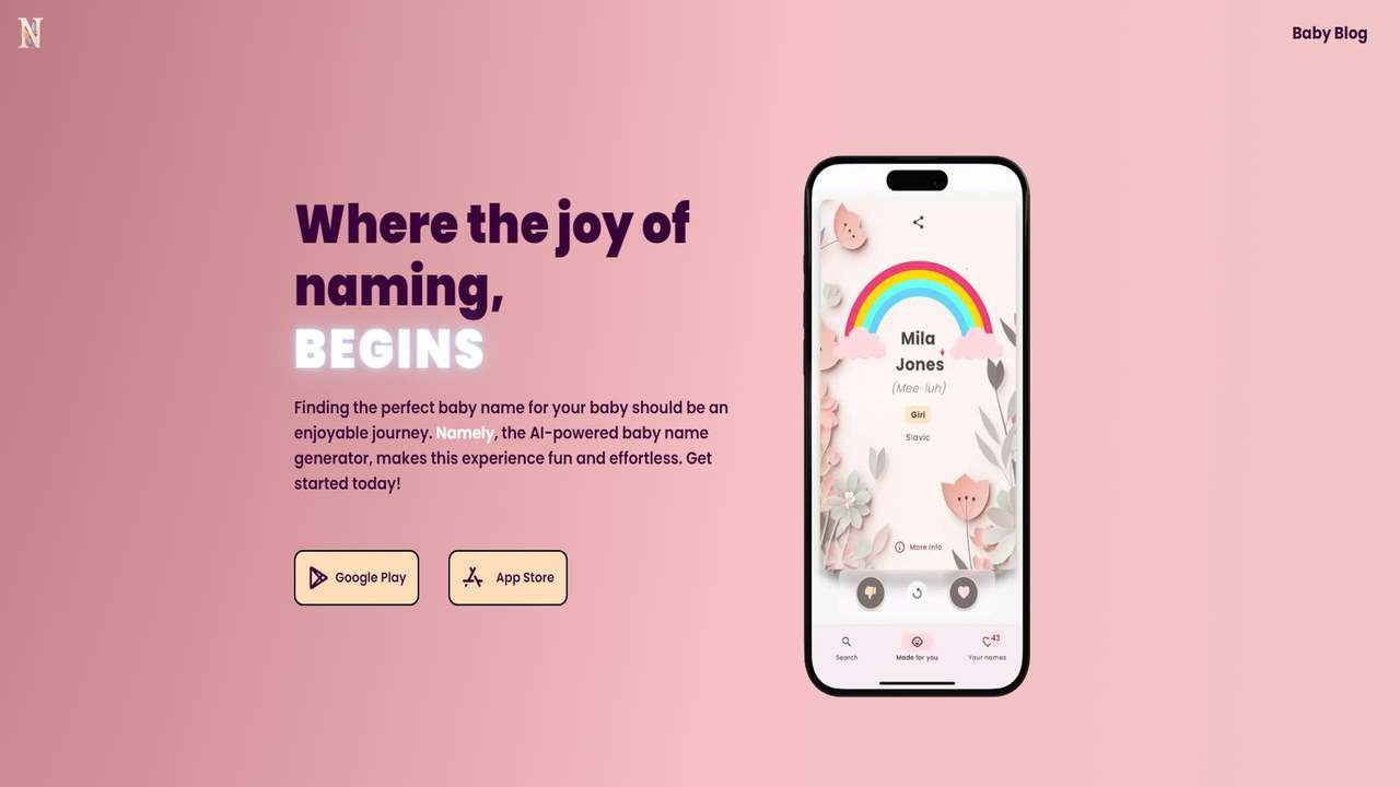 Namely 截图