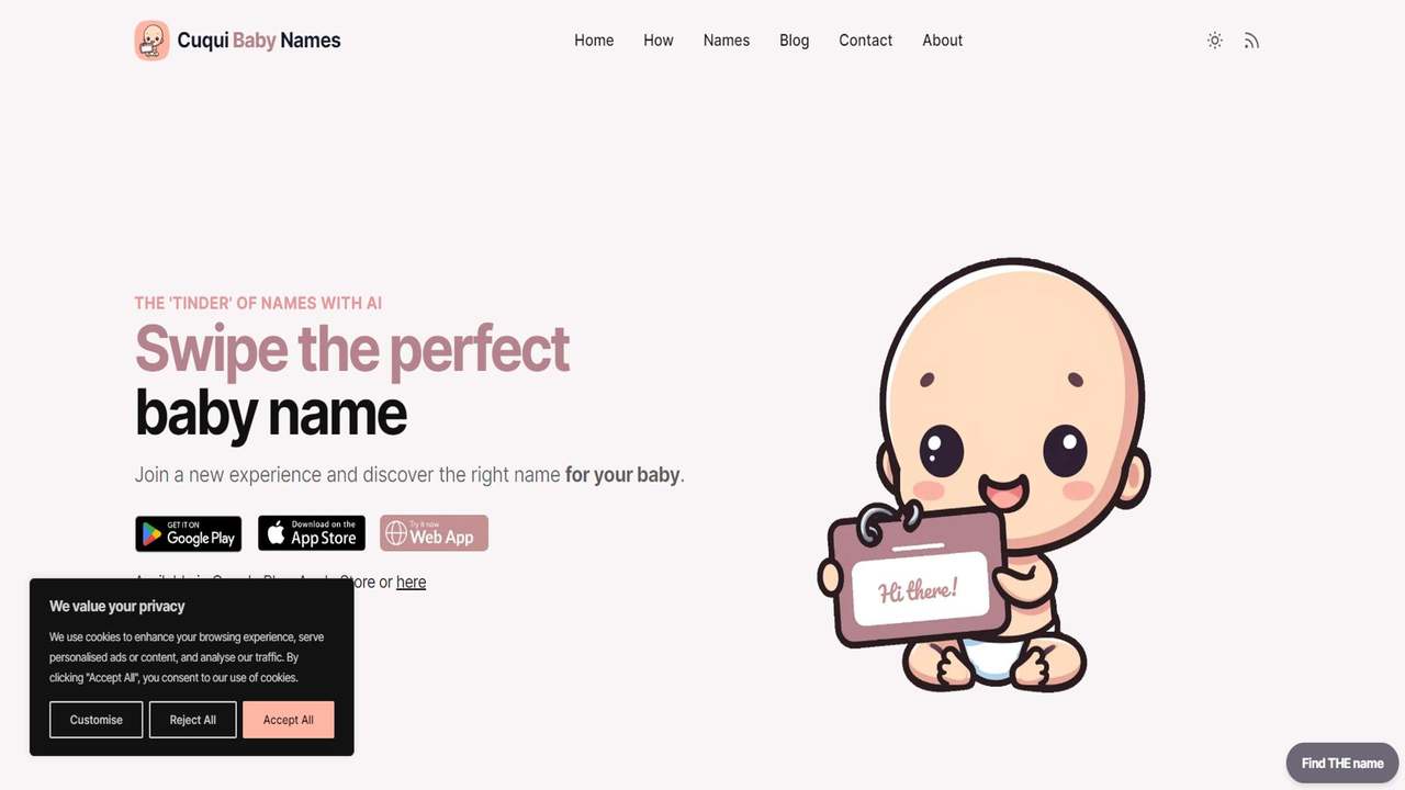 Cuqui Baby Names 截图