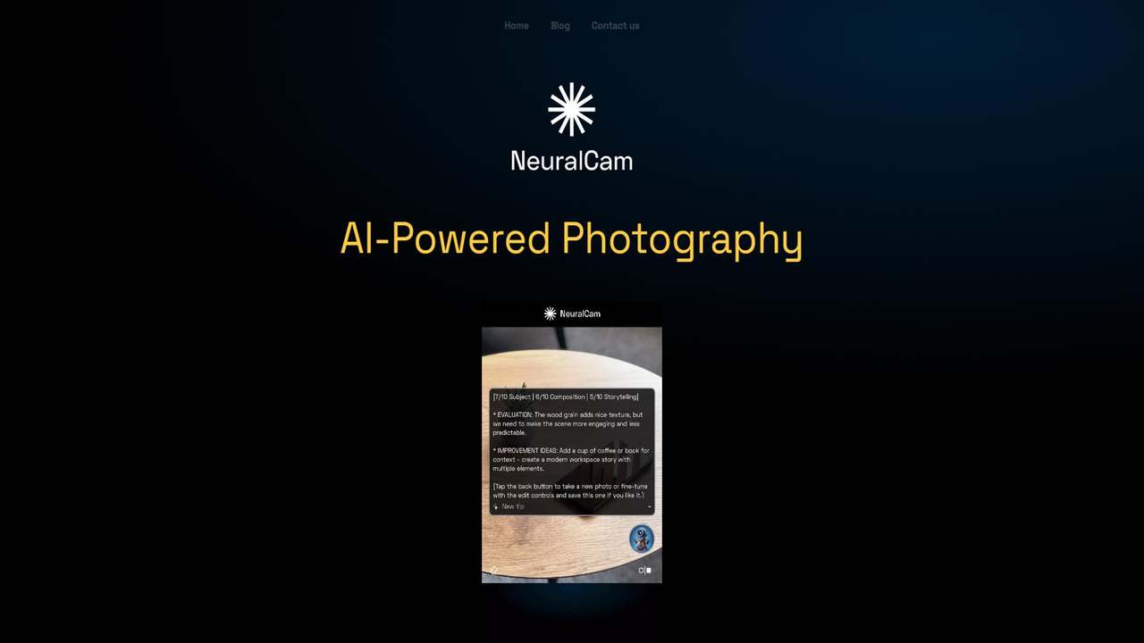 NeuralCam 截图