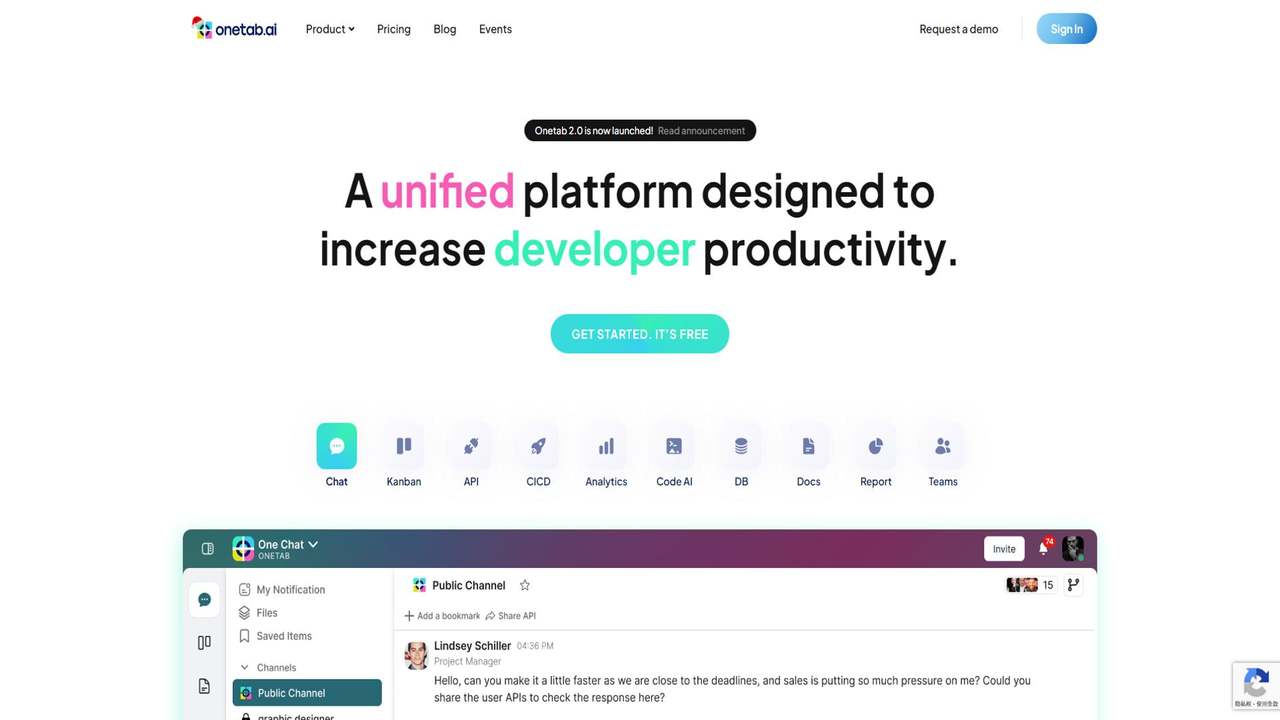 Onetab AI 截图
