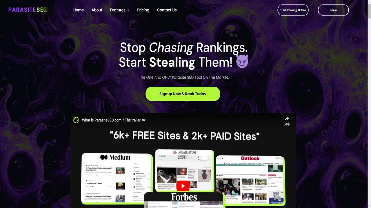 ParasiteSEO 截图