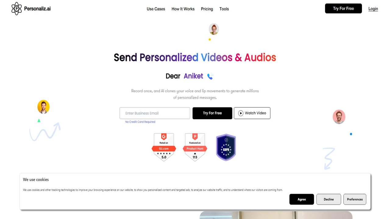 Personaliz.ai 截图