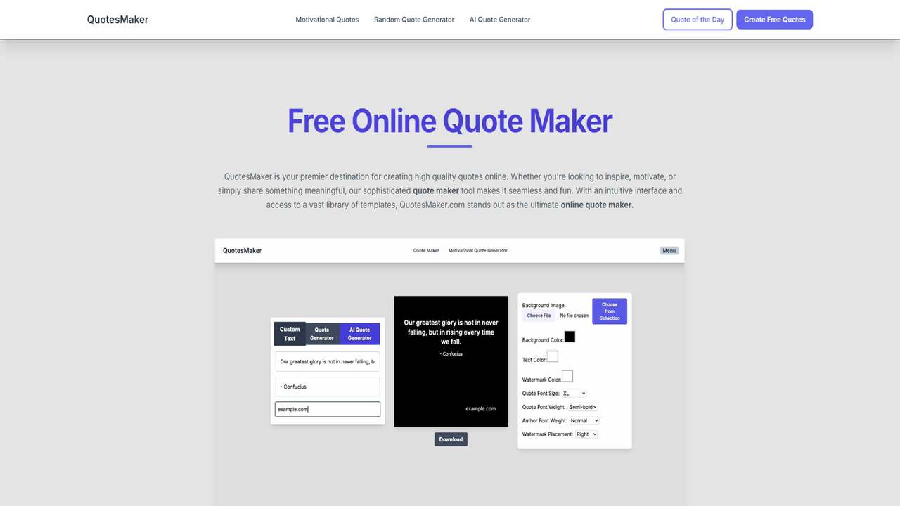 QuotesMaker 截图