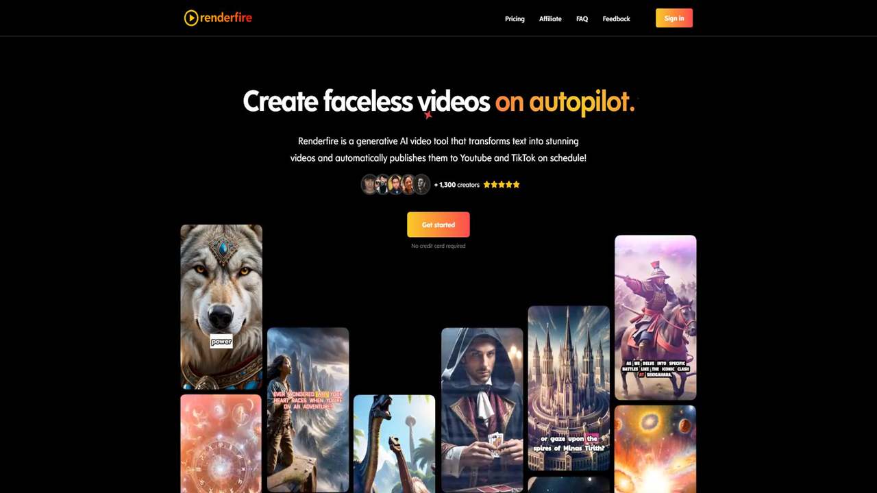 Renderfire 截图